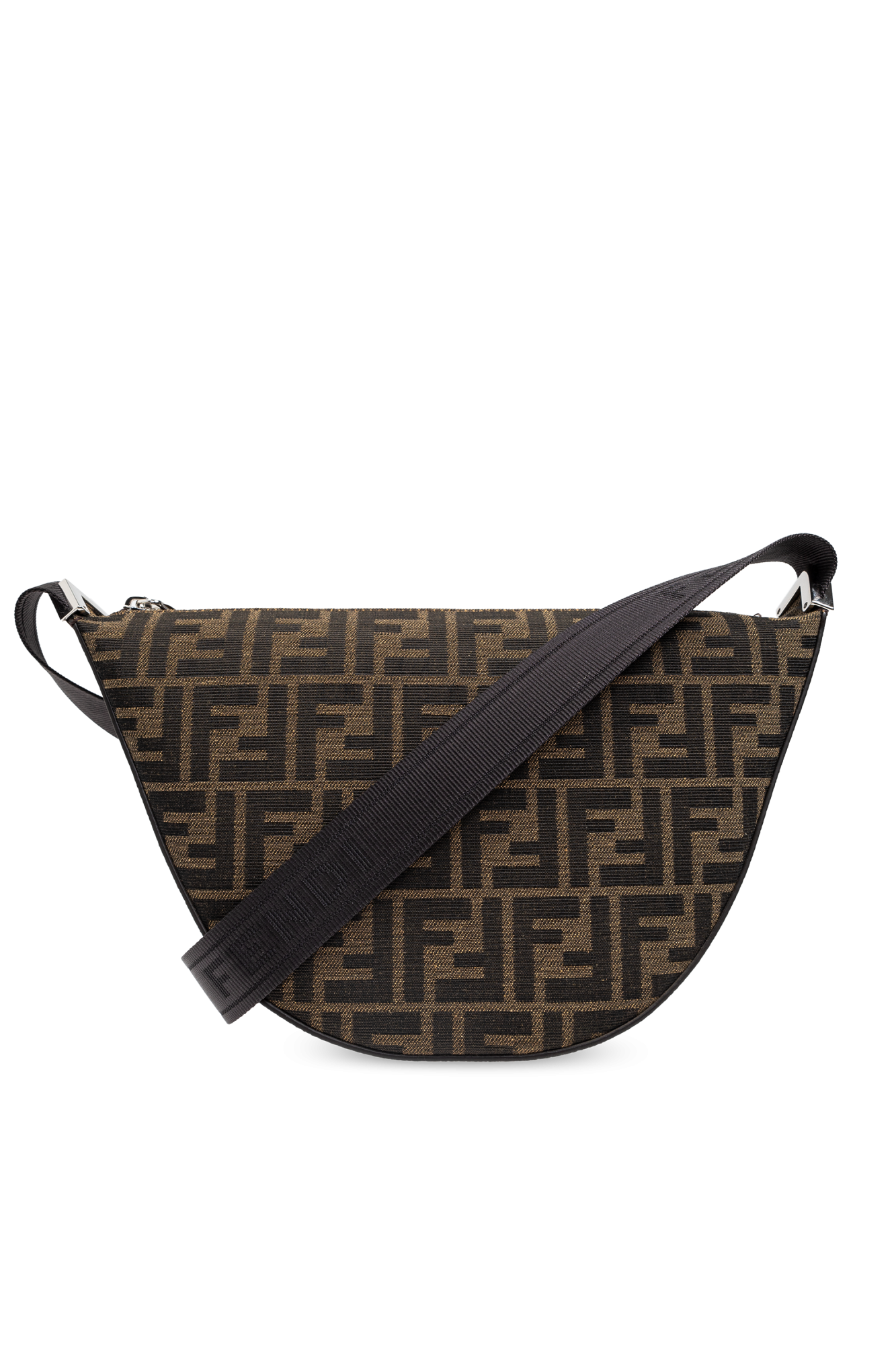 Fendi ff leather shoulder bag sale